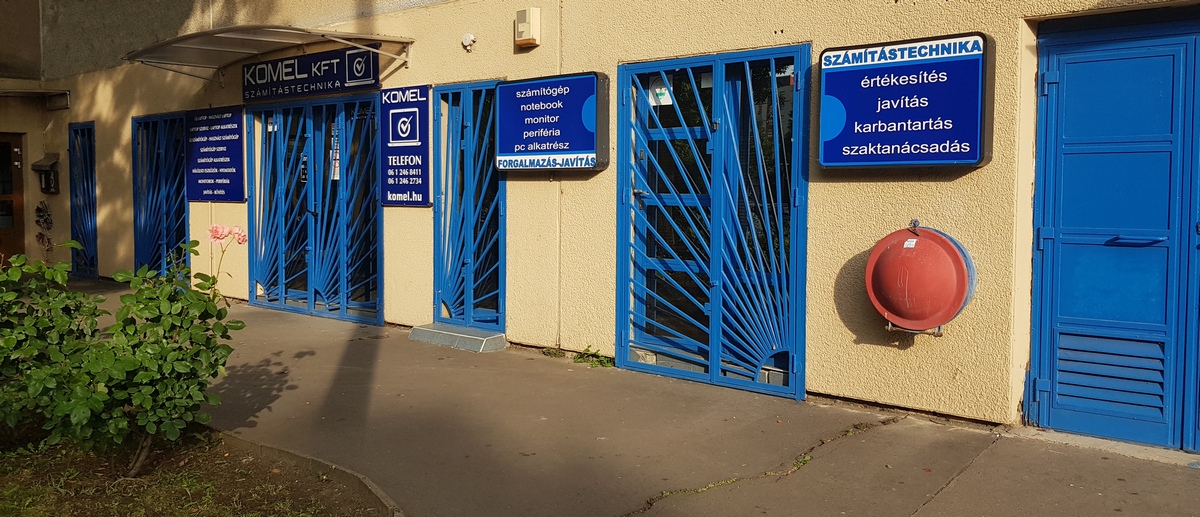 Laptop  szerviz javítás - Komel